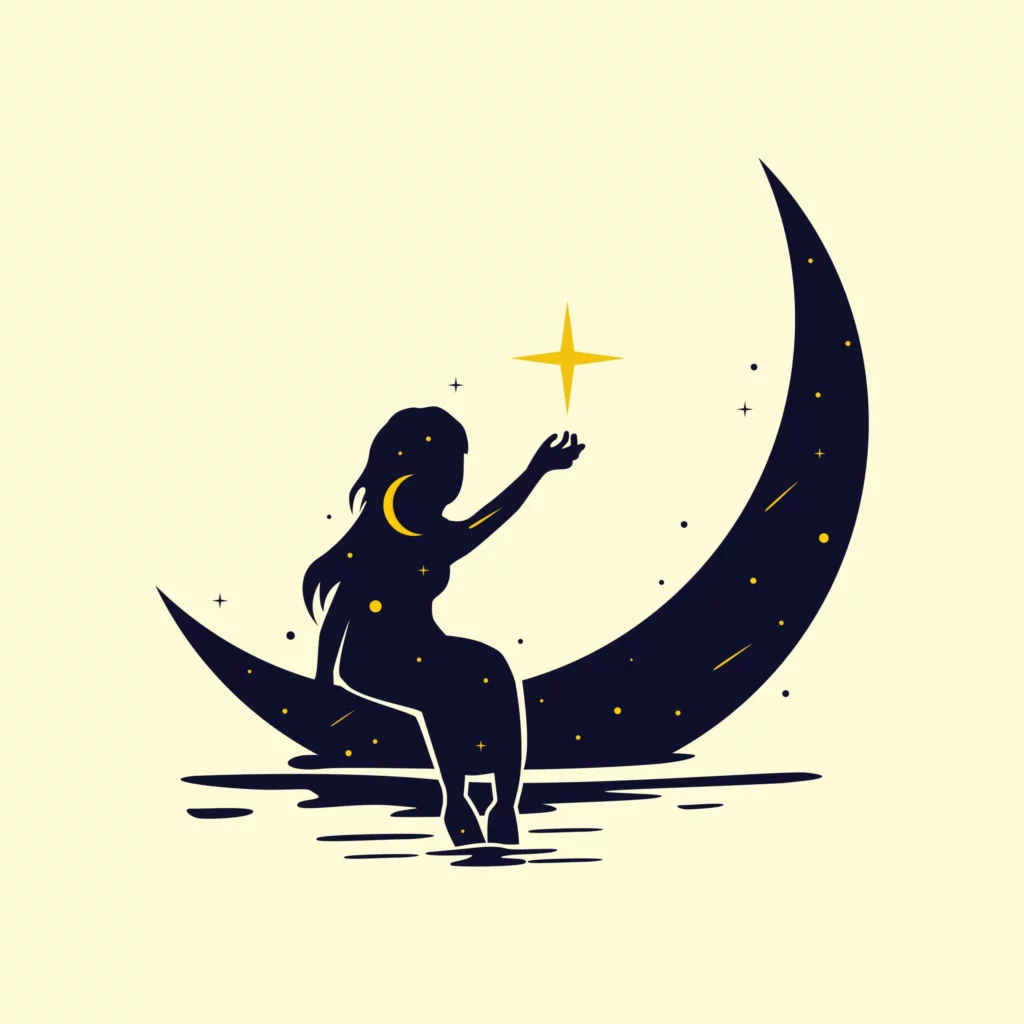 Illustration artistique représentant le subconscient, une toile avec des formes abstraites, symbolisant l'hypnose et la transformation intérieure.